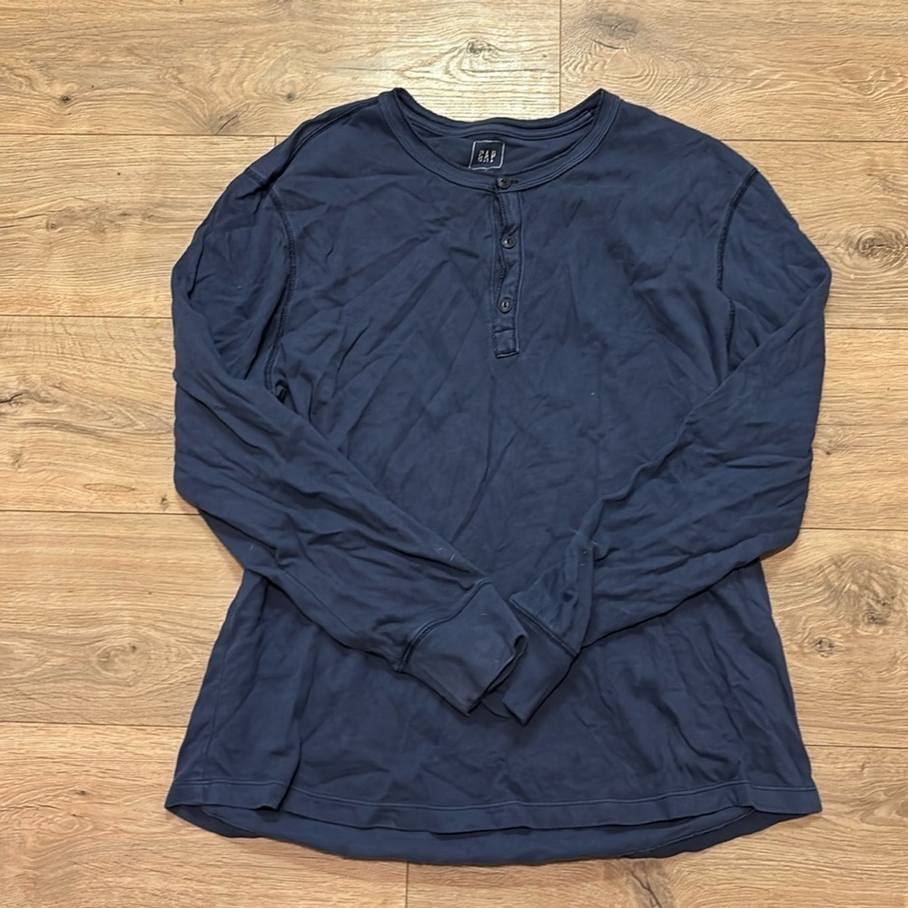 Men’s Gap Long Sleeved Henley